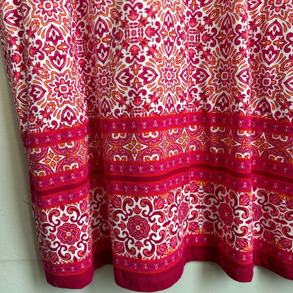 Lands’End Cotton Jersey Summer Dress - Picture 4 of 9